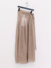 SWAYING 25 Spring/Summer One-piece Lace-up Long Skirt SW-SW25SS3B02C2-TUO Camel SW25SS3B02C1